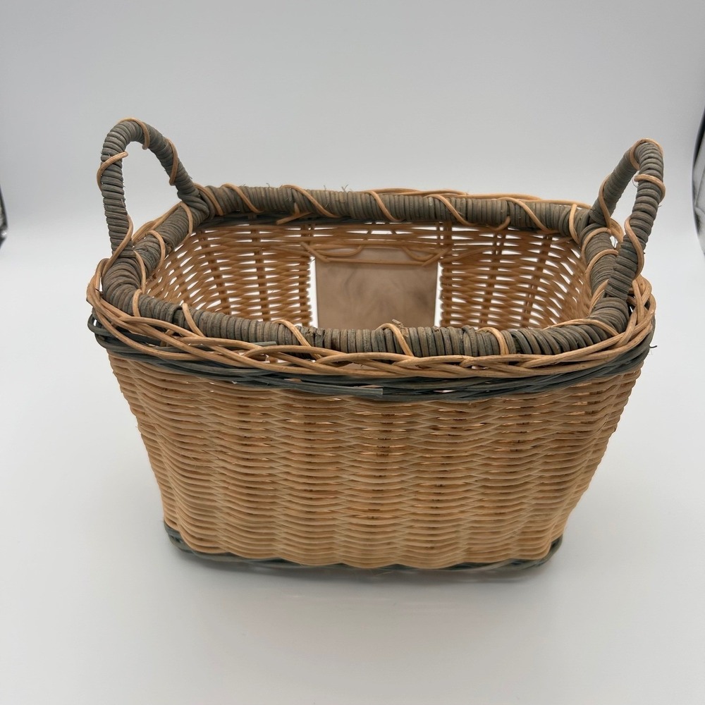 Cottage Vintage Wicker Basket Sunflower Ceramic‎ Tile - Picture 4 of 9